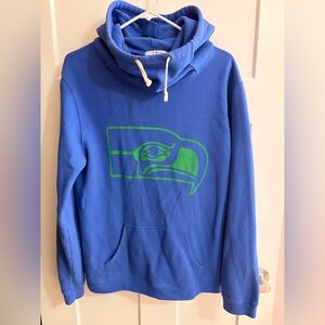 Junk Food Clothing Blue NFL Seattle Seahawks Hoodie